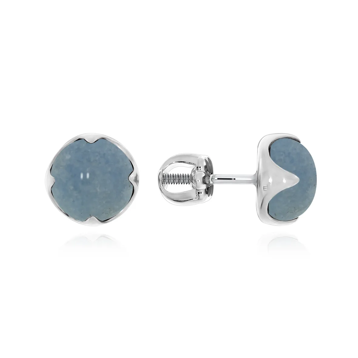Серьги пусеты-гвоздики, Серебро 925, 2340В01222