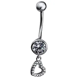 Пирсинг,  Серебро 925, Фианит LLPC 4 Пирсинг,  Серебро 925, Фианит LLPC 4