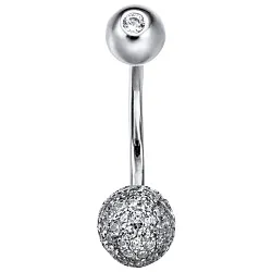 Пирсинг,  Серебро 925, Фианит LLPC 7 Пирсинг,  Серебро 925, Фианит LLPC 7